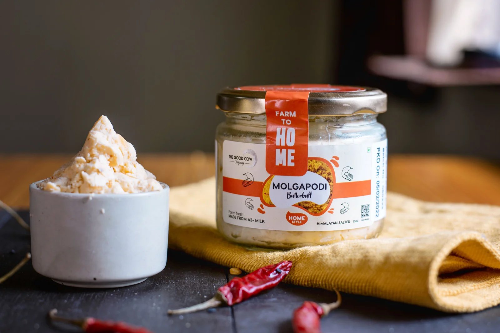 MOLGAPODI BUTTER SALTED 250G/500G